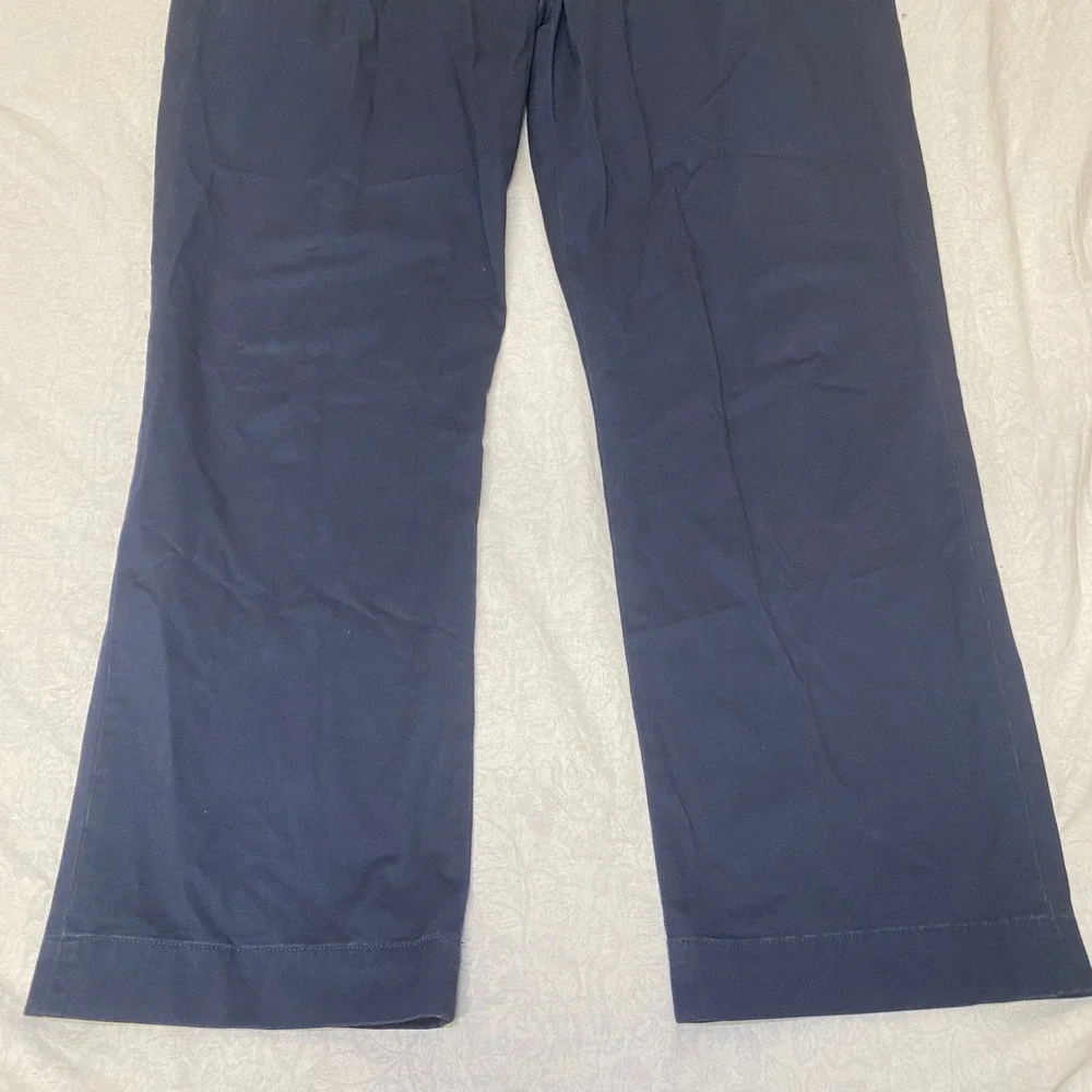 Polo Ralph Lauren The Polo Chino Mens 38 30 Navy Stretch Straight Fit Pants